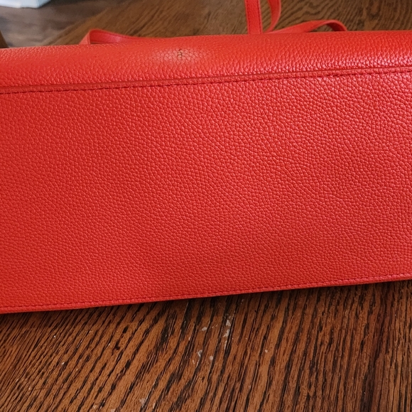 Rebecca Minkoff Megan Leather Tote Coral NWT - Picture 11 of 11